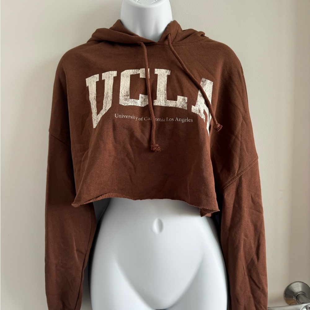 UCLA Cropped Hoodie